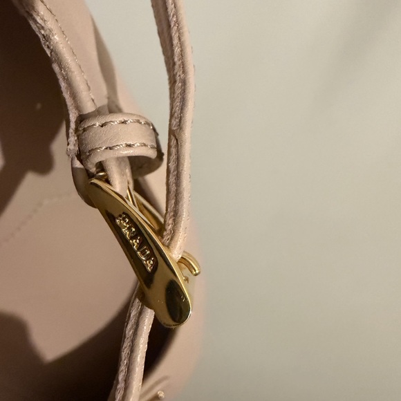 Prada Women's Beige Mary Jane Shoes - Picture 6 of 7